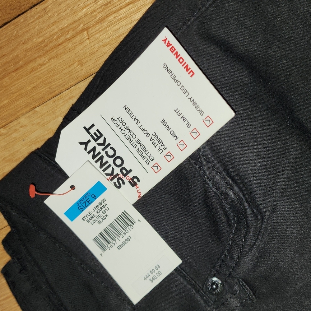 Union bay Pants: Black 5 pocket junior size 9